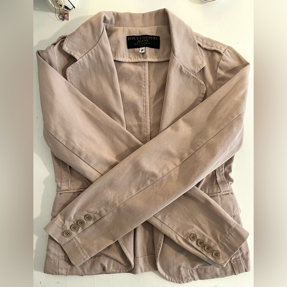 Juicy Couture heart blazer - Picture 2 of 7